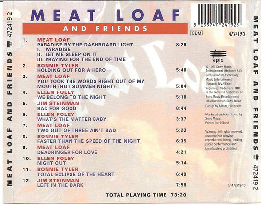 Various : Meat Loaf And Friends (CD, Comp)