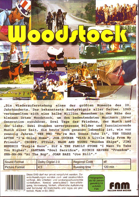 Various : Woodstock (DVD-V)