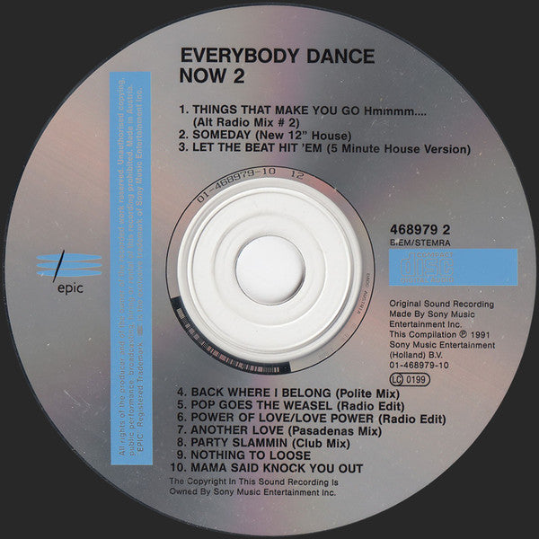 Various : Everybody Dance Now 2 (CD, Comp)