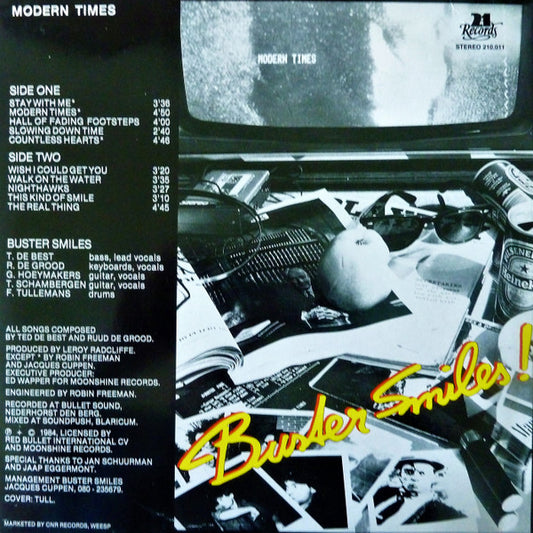Buster Smiles : Modern Times (LP)