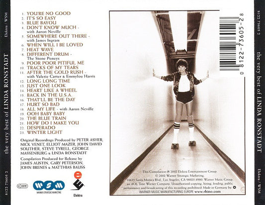 Linda Ronstadt : The Very Best Of Linda Ronstadt (CD, Comp, RM)