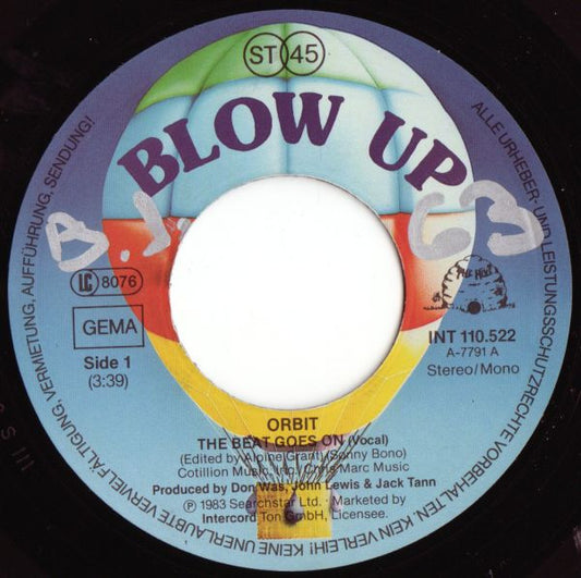 Orbit (3) : The Beat Goes On (7")