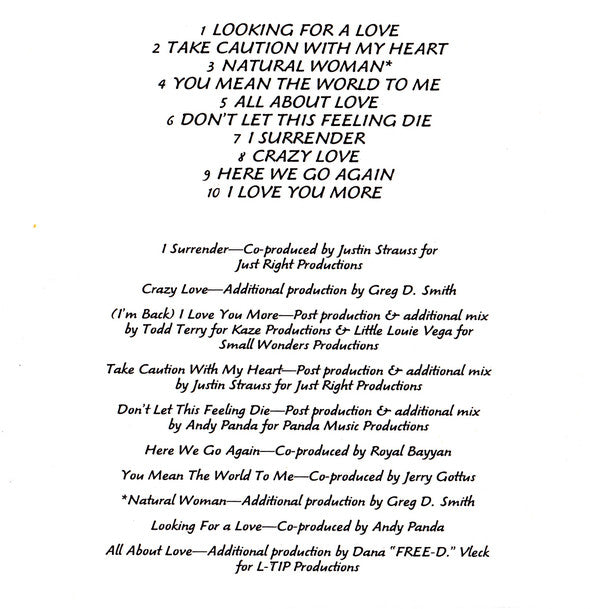 Joyce Sims : All About Love (CD, Album)