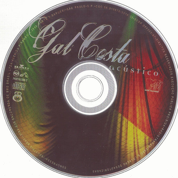 Gal Costa : Acústico MTV (CD, Album, RP)