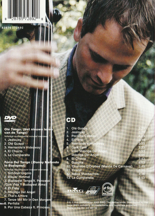 Danny Malando : Tango Classics (DVD-V, Comp + CD, Comp)