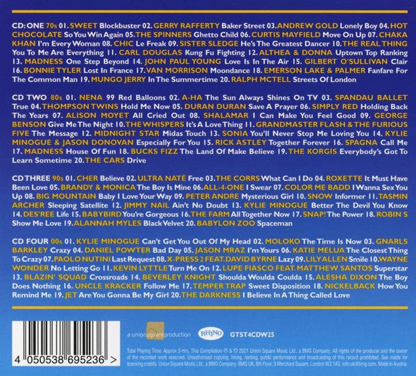 Various : Greatest Ever Decades 70s 80s 90s 00s (4xCD, Comp)