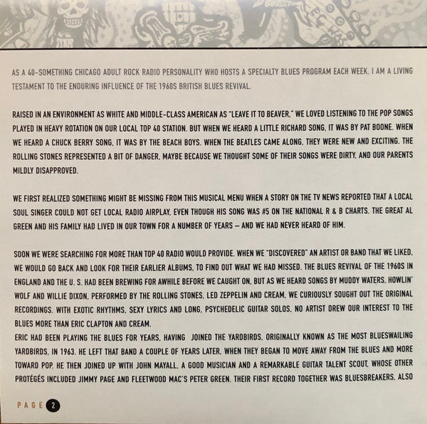 Various : Songs Of Eric Clapton - All Blues'd Up! (CD, Comp)