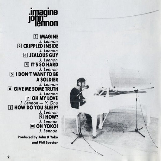John Lennon : Imagine (CD, Album, RE)
