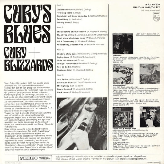 Cuby + Blizzards : Cuby's Blues (2xLP, Comp + Box)