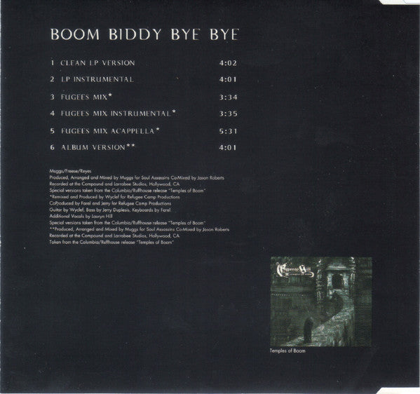 Cypress Hill : Boom Biddy Bye Bye (CD, Maxi)