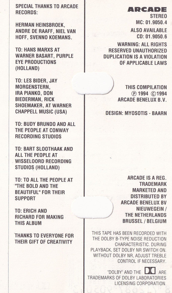 Bobbie Eakes & Jeff Trachta : Bold And Beautiful Duets (Cass, Album, Dol)