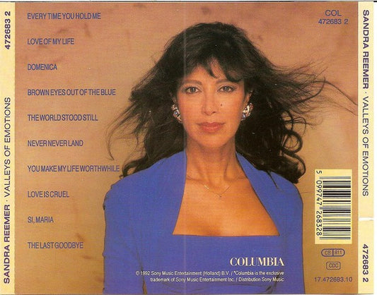 Sandra Reemer : Valleys Of Emotions (CD, Album)