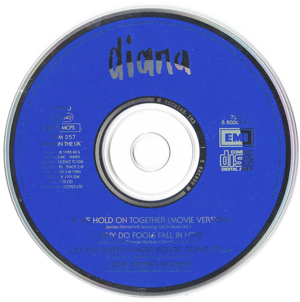 Diana Ross : If We Hold On Together (CD, Single, CD2)