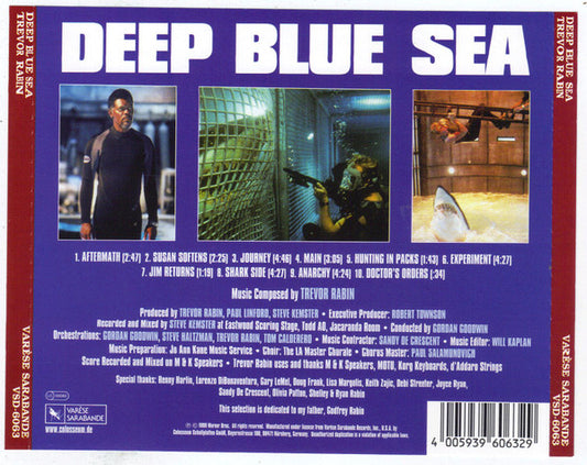 Trevor Rabin : Deep Blue Sea (Original Motion Picture Score) (CD, Album)