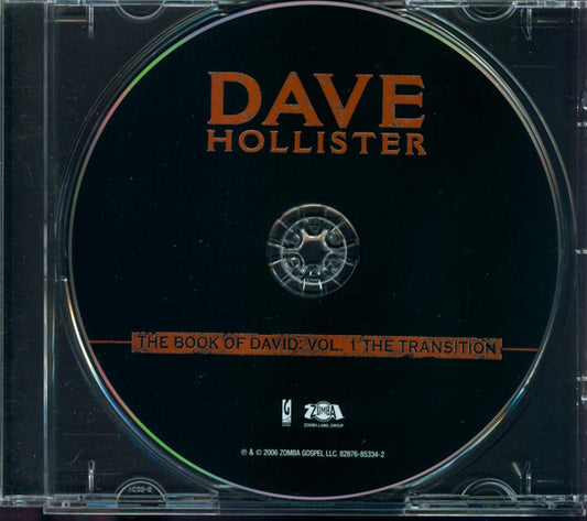 Dave Hollister : The Book Of David: Vol. 1 - The Transition (CD, Album)