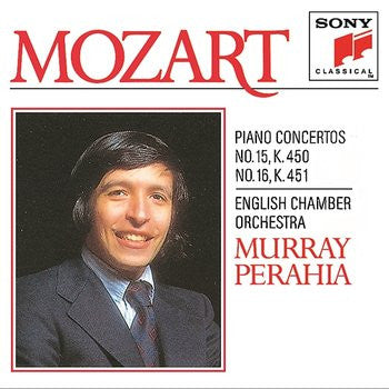 Wolfgang Amadeus Mozart, English Chamber Orchestra, Murray Perahia : Piano Concertos Nos. 15 & 16 (CD)