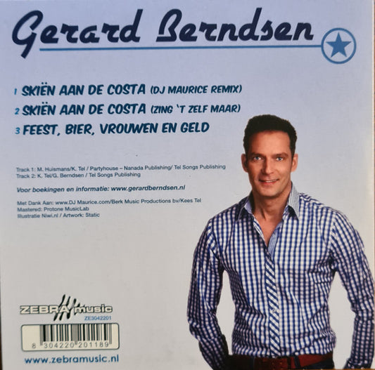 Gerard Berndsen : Skieen Aan De Costa (CD, Single)