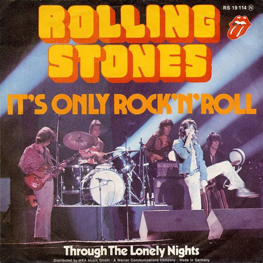 The Rolling Stones : It's Only Rock'n'Roll (7", Single)