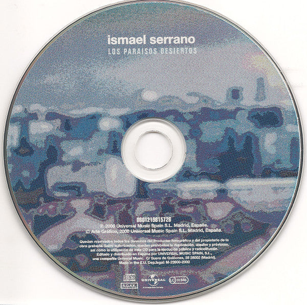 Ismael Serrano : Los Paraisos Desiertos (CD, Album, RE)