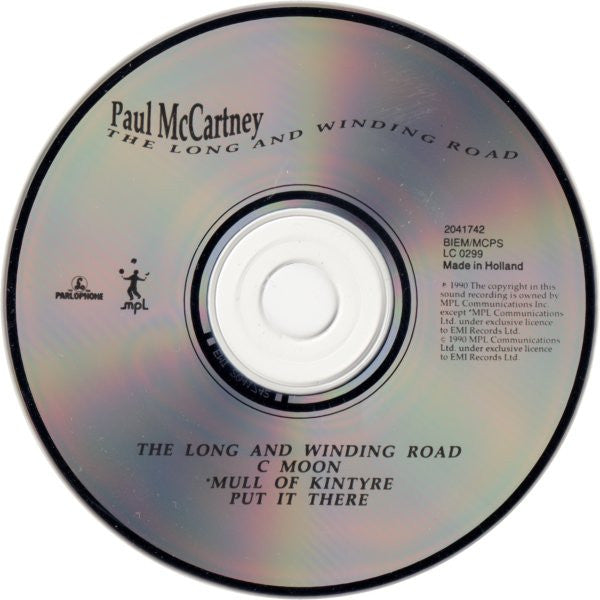 Paul McCartney : The Long And Winding Road (CD, Single)