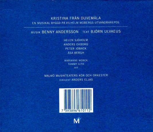 Various : Kristina Från Duvemåla (Den Kompletta Utgåvan) (3xCD, Album + Box)