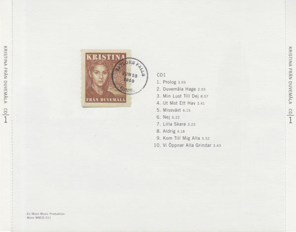 Various : Kristina Från Duvemåla (Den Kompletta Utgåvan) (3xCD, Album + Box)