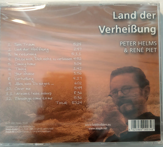 Peter Helms (2), René Piet : Land Der Verheißung (CD, Album)