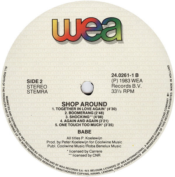 Babe (2) : Shop Around (LP, Album)