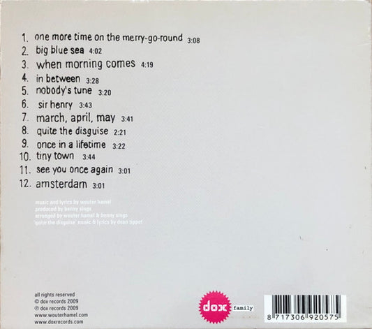 Wouter Hamel : Nobody's Tune (CD, Album)