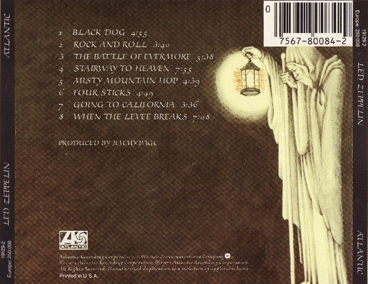 Led Zeppelin : Untitled (CD, Album, RE, Tar)