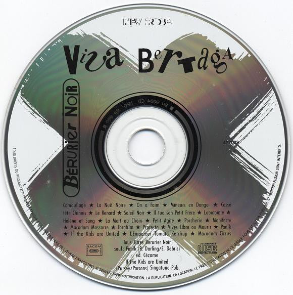 Bérurier Noir : Viva Bertaga (CD, Album)