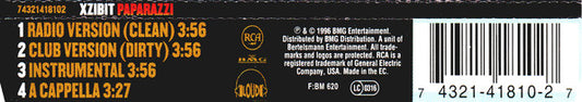 Xzibit : Paparazzi (CD, Maxi)