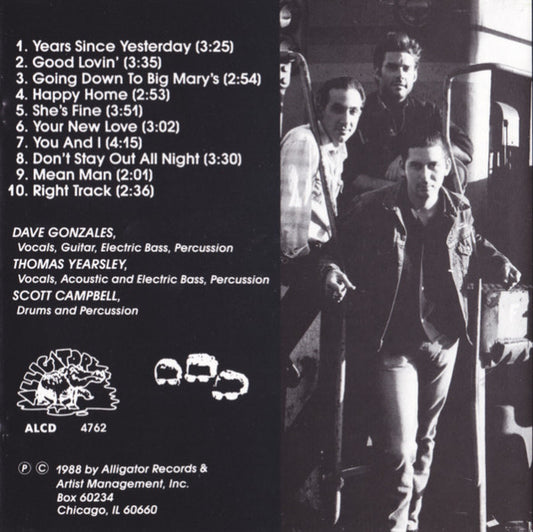 The Paladins : Years Since Yesterday (CD, Album)