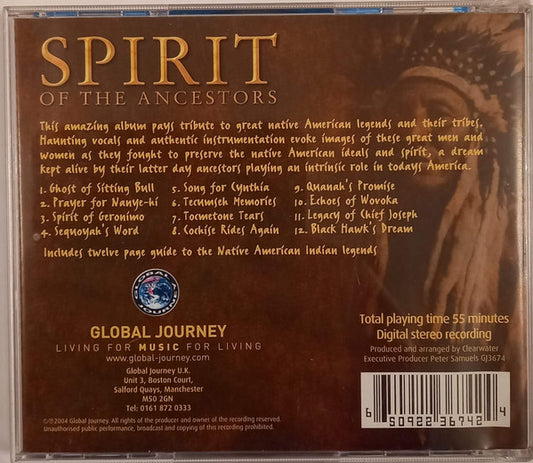 Unknown Artist : Spirit Of The Ancestors (CD, RE)