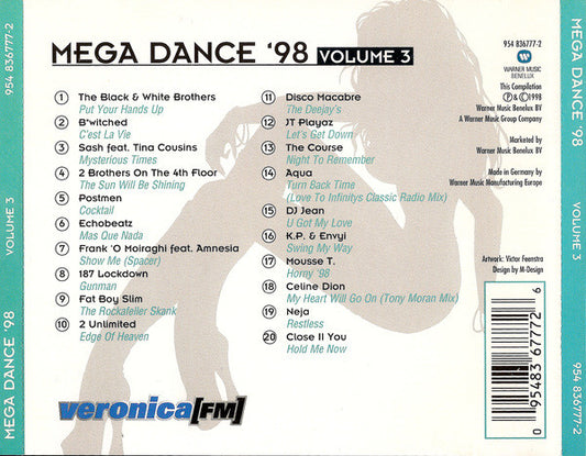 Various : Mega Dance '98 Volume 3 (CD, Comp)