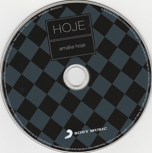Hoje : Amália Hoje (CD, Album)