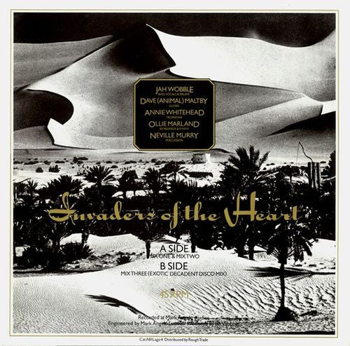 Jah Wobble's Invaders Of The Heart : Invaders Of The Heart (12")