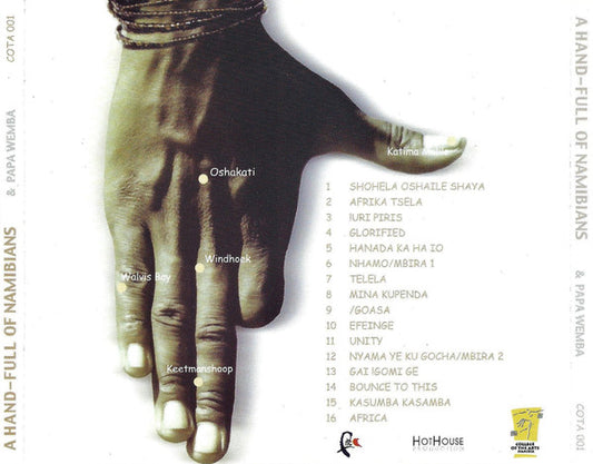 Various & Papa Wemba : A Hand-Full Of Namibians (CD, Comp)