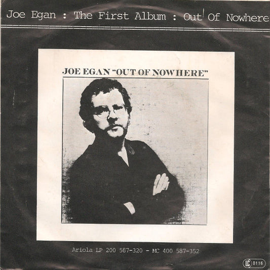 Joe Egan : Back On The Road (7", Single)