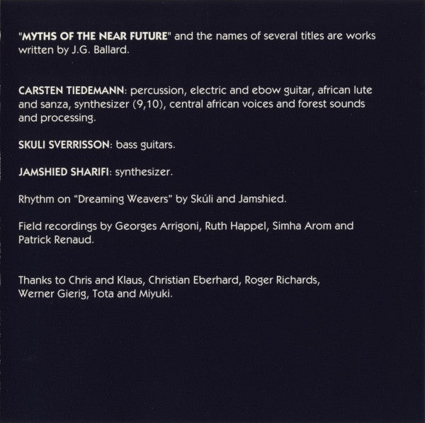 Mo Boma : Myths Of The Near Future Part Three (CD, Album)