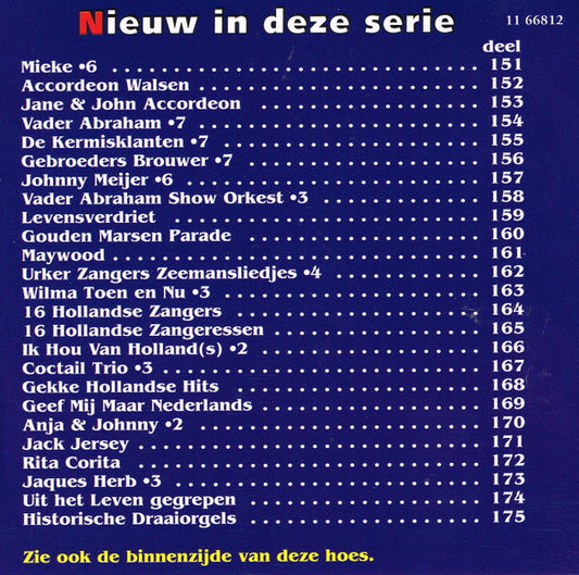 Various : 16 Hollandse Zangeressen (CD, Comp)