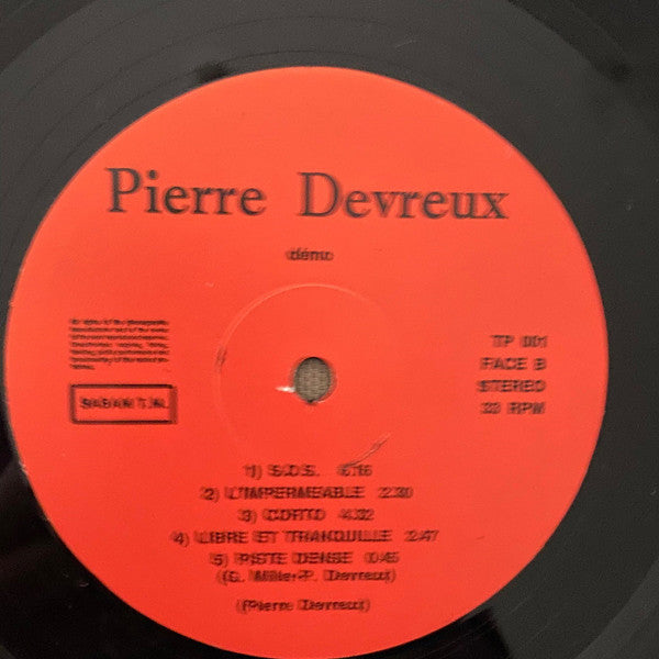 Pierre Devreux : Démo (LP)