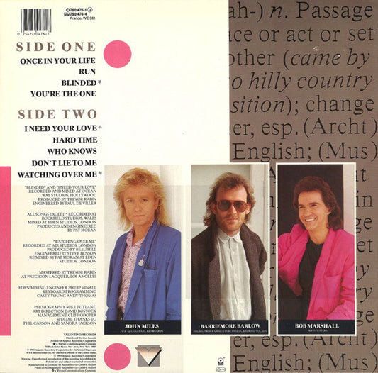 John Miles Band : Transition (LP, Album)