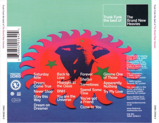 The Brand New Heavies : Trunk Funk (The Best Of The Brand New Heavies) (CD, Comp)