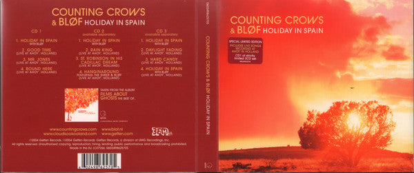 Counting Crows & Bløf : Holiday In Spain (CD, Maxi, CD1)