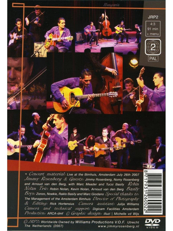 Jimmy Rosenberg : At The Bimhuis (DVD-V, PAL)