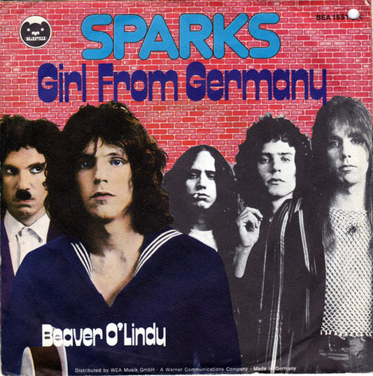 Sparks : Girl From Germany (7", Single)