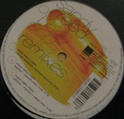 Sandy Reed : Oops Baby Oops (Remixes) (12")