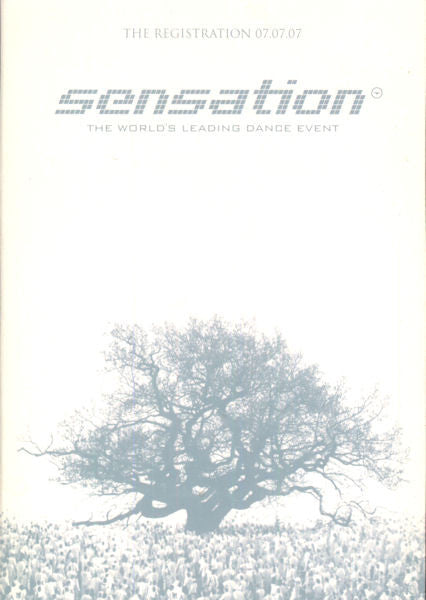 Various : Sensation The Registration 07.07.07 (DVD)