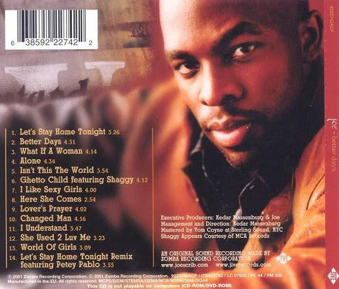 Joe : Better Days (CD, Album, Copy Prot.)